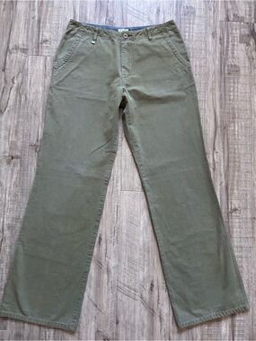 100% organic cotton natural earthy Olive Green Casual Pants neutral gorpcore